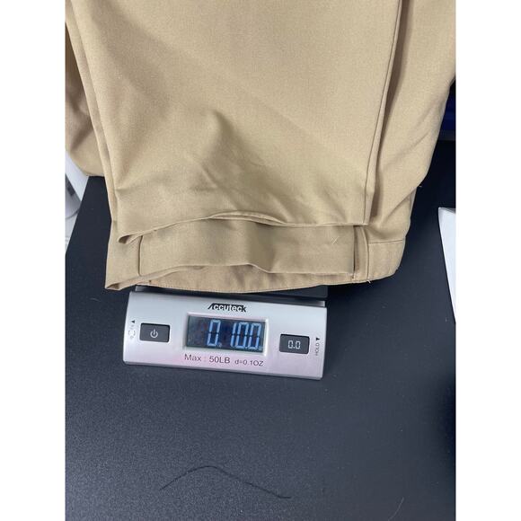 Harve Bernard women's 16 slacks trousers dress pants khaki camel light weight - Picture 11 of 12